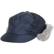 Puffer Flap Cap PHA68HW67 ネイビー Mサイズ [アウトドア キャップ]