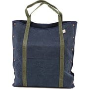 焚火ツールバッグ L 収納バッグ ネイビー×オリーブコンビ TK002