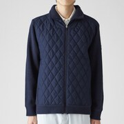 GKWJ20125W NV M [防風ニットブルゾン ネイビー M]