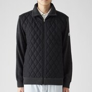 GKWJ20125W CHA L [防風ニットブルゾン チャコール L]