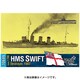 CS70649 英・高速駆逐艦スウィフト・Eパーツ付・1907 [1/700スケール レジンキット]