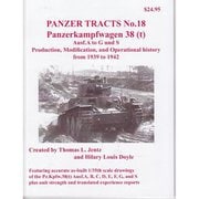 18 Panzerkampfwagon 38（t）Ausf.A to G and S [プラモデル資料本]
