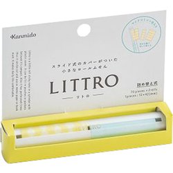 ロールふせん LITTRO（リトロ） PATTERN フルーティー LT-1004