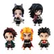 鬼滅の刃 炭治郎と柱たちマスコットセット A [キャラクターグッズ 2022年7月再生産]