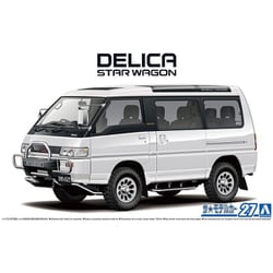 三菱デリカスターワゴン1/24モデルカー Amazon | 青島文化教材社 1/24 ザ・モデルカーシリーズ No.27