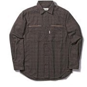 TSイージージッパーシャツ TS Easy Zipper Shirt 5112083 ブラウン Mサイズ [アウトドア シャツ メンズ]