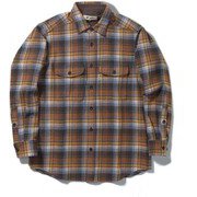 WWレトロチェックシャツ WW Retro Check Shirt 5112091 ブラウン Sサイズ [アウトドア シャツ メンズ]