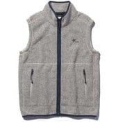 ウェーブフリースベスト Wave Fleece Vest 5113046 (021)ライトグレー Lサイズ [アウトドア フリースベスト メンズ]