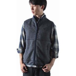 ヨドバシ Com フォックスファイヤー Foxfire ウェーブフリースベスト Wave Fleece Vest ネイビー Sサイズ アウトドア フリースベスト メンズ 通販 全品無料配達