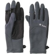 パワーストレッチフィンガースルーグラブ POWER STRETCH Finger-through Gloves 5420048 チャコール Lサイズ [アウトドア グローブ]