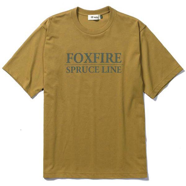 Spruce Line ロゴs S Tシャツ Logo T Shirt 6115046 カーキ Lサイズ アウトドア カットソー メンズ