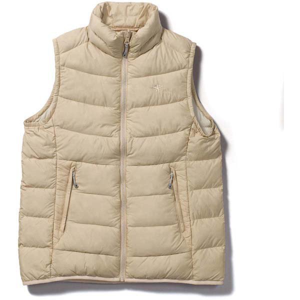 Pfユニットダウンベスト Pf Unit Down Vest ベージュ Mサイズ アウトドア ダウンウェア レディース