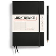 ハードカバー ミディアム A5 ドット ブラック 329398