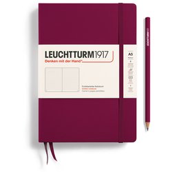 ノート ミディアム A5 ドット ポートレッド 359695