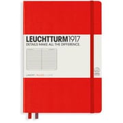 ハードカバー ミディアム A5 横罫 レッド 332933