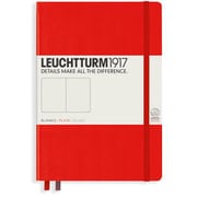 ハードカバー ミディアム A5 無地 レッド 309141