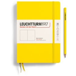 ハードカバー ミディアム A5 無地 レモン 344801