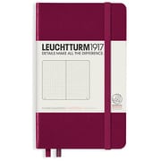 ノート ポケット A6 ドット ポートレッド 359703