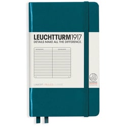 ノート ポケット A6 横罫 パシフィックグリーン 359700