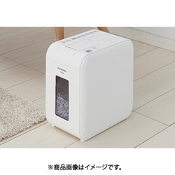 IRIS OHYAMA 超静音シュレッダー ホワイト IRIS OHYAMA シュレッダー 電動 マイクロクロスカット オフィス