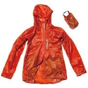 レインジャケット オレンジ LLサイズ UL RAIN JACKET ORANGE LL