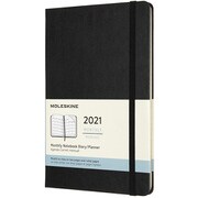 マンスリー ノートブックダイアリー プランナー ハード ラージ ブラック DHB12MN3Y21