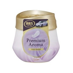 車用 消臭剤 芳香剤 クルマの消臭力 Premium Aroma（プレミアムアロマ） ゲルタイプ グレイスボーテ 90g