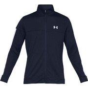 UA SPORTSTYLE PIQUE TRACK JACKET 1313204 ADY/ADY/WHT MDサイズ [アウトドア ジャケット メンズ]