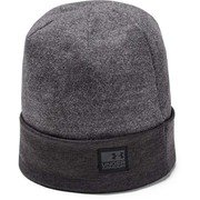 コールドギア Cold Gear UA Men's CGI Fleece Beanie 1343151 BLK/BLK/JGY [アウトドア ニットキャップ]
