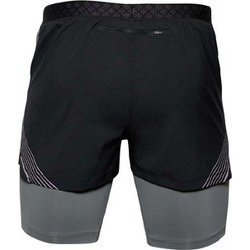 UNDER ARMOUR 黒 ランニングパンツ LG 未使用アンダーアーマー LG 黒 薄手軽量ストレッチ ランニング