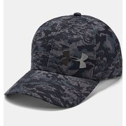 UA プリント エアベント コア キャップ  UA Print Airvent Core Cap 1351480 TruffleGray/Black/MetallicOre(948) LGXLサイズ [アウトドア キャップ]