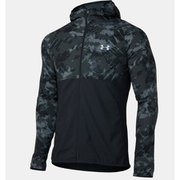 UAライトウエイト メンズ プリント フーディー UA Light Weight M Printed Hoody 1357890 001_Black LGサイズ [アウトドア ジャケット メンズ]
