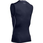 ヒートギア HEAT GEAR UA HG ARMOUR SL 1358548 Midnight Navy/Steel (410) MDサイズ [コンディショニングウェア シャツ メンズ]