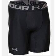 ヒートギア HEAT GEAR UA HG ARMOUR 2.0 COMP SHORT 1358578 BLK/GPH XXLサイズ [コンディショニングウェア パンツ メンズ]
