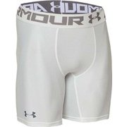 ヒートギア HEAT GEAR UA HG ARMOUR 2.0 COMP SHORT 1358578 WHT/GPH LGサイズ [コンディショニングウェア パンツ メンズ]