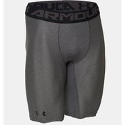 ヒートギア HEAT GEAR UA HG ARMOUR 2.0 LONG SHORT 1358579 CBH/BLK XXLサイズ [コンディショニングウェア パンツ メンズ]