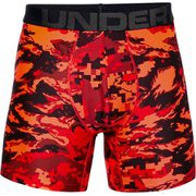 UAテック 6インチ シングル シーズナル Tech 6in Single Seasonal 1363965 608_Versa Red/Jet Gray SMサイズ [アウトドア アンダーウェア メンズ]