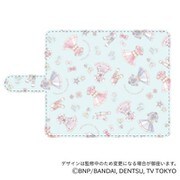 82255 オールアイカツ！ パステルモチーフシリーズ 手帳型スマートフォンケース オンパレード [キャラクターグッズ]
