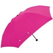 折りたたみ傘 53cm 6本骨 UV加工/超撥水 極軽カーボン Pink(中面カラーコーティング) CSFA-3F53-UH-PK