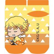 鬼滅の刃 とじコレ ソックス 22～24cm 我妻善逸 [キャラクターグッズ]
