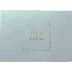 Dressco（ドレスコ） グリーティングカード Happy Birthday アクア 1743800