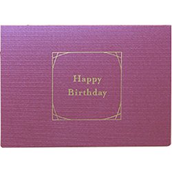 Dressco（ドレスコ） グリーティングカード Happy Birthday コスモス 1743817