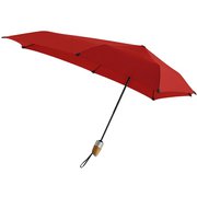 senz201-PR [折りたたみ傘 オートマチックデラックス 91×91cm 自動開閉 ユニセックス パッションレッド]
