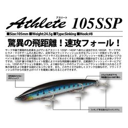 ヨドバシ.com - ジャクソン Jackson アスリート 105SSP IPB インパクトブルー 通販【全品無料配達】