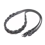 One-Piece Leather Strap 110cm Gray