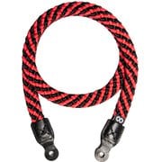 カメラ用ネックストラップ ブレイドカメラストラップ ブラック/レッド Braid Camera Strap 100cm Black/Red