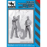 HAUF32099 1/32 米海軍整備兵 1941～45年 セット（HAU32097＋32098） [プラモデル ミリタリーシリーズ]