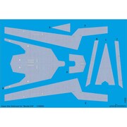 HAUGS1002 超大型銀河帝国宇宙戦艦用デカール（B社016用） [ディティールアップパーツ]