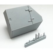 SBM16007 1/16 ドイツ軍 Sd.Kfz.171 パンター G型用 赤外線暗視装置防弾格納庫 （トランぺッター用） [ディティールアップパーツ]