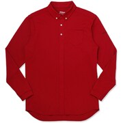 TWMC2004BO-M [20FW 2004 綿混ストレッチ カノコシャツ BD Mサイズ ボルドー]